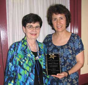 Irma Maciel receives 2011 ESL Student Success Award