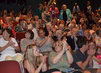 Audience at Laugh for Literacy