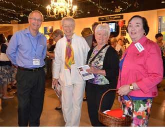 Bill Gress, director of CSJ Ministries, with members of the Congregation of St. Joseph