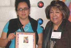 Tutors on Wheels student receives Citizenship Award