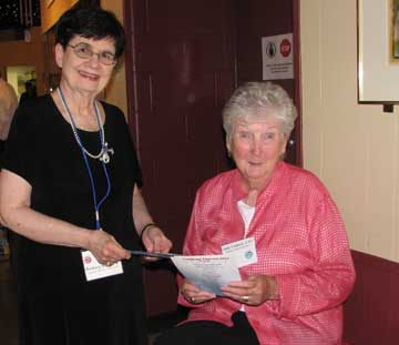 Sr. Julie Cannon at Laugh for Literacy